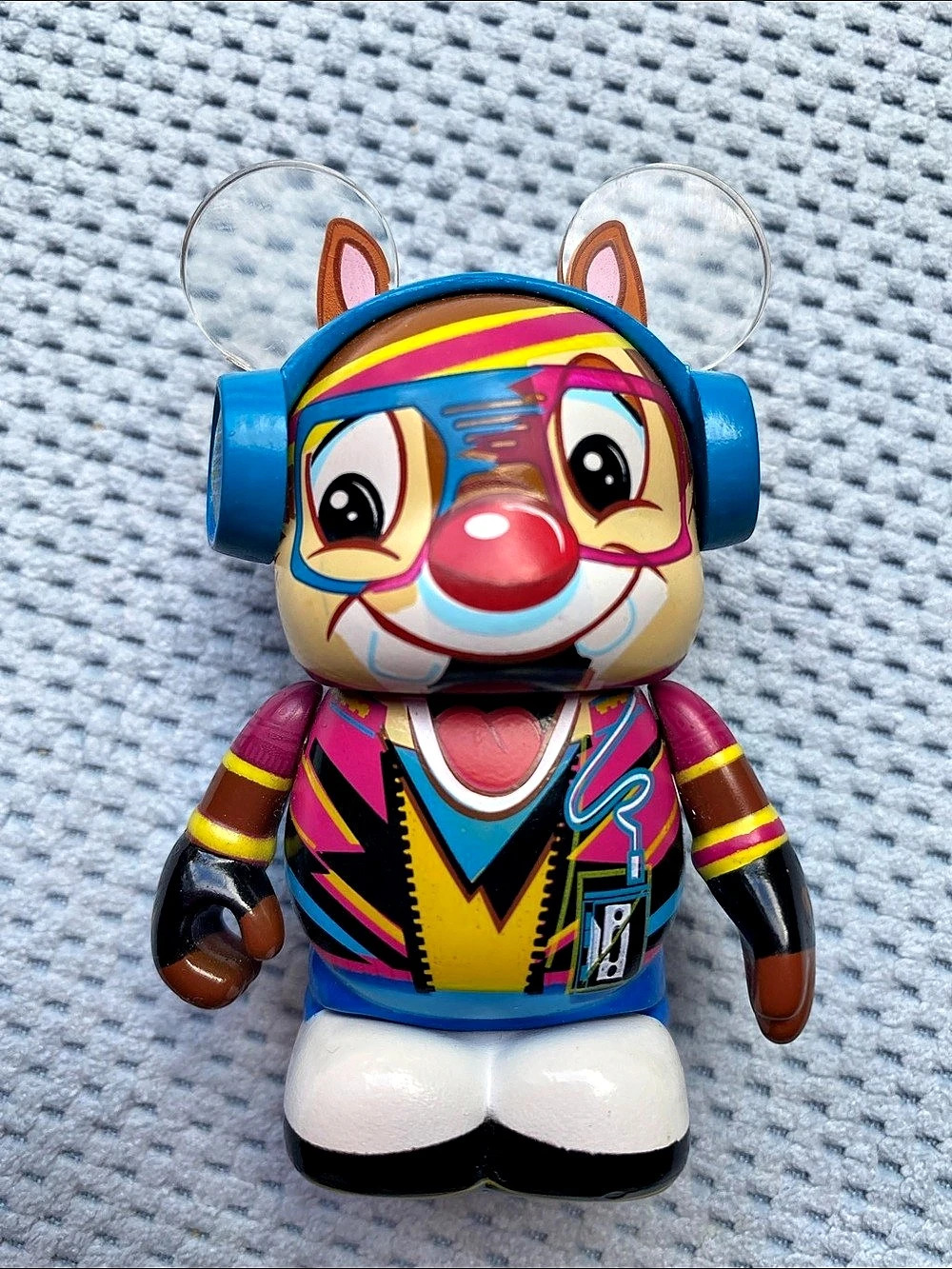 Disney Vinylmation Tunes Series 80's Pop Dale Figure Blue & Multicolor
